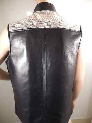 G-Gator Natural Python/Lambskin Vest - Dudes Boutique