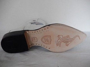 Wild West Boots Horn-back Crocodile Cowboy Boots - Dudes Boutique