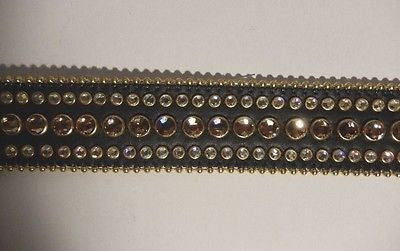 b.b. Simon "Crown" Crystal Belt - Dudes Boutique