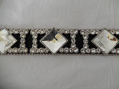 b.b. Simon 'Monster' Crystal & Pony Hair Belt - Dudes Boutique