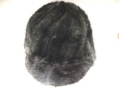 Charcoal Mink Fur Riding Hat - Dudes Boutique