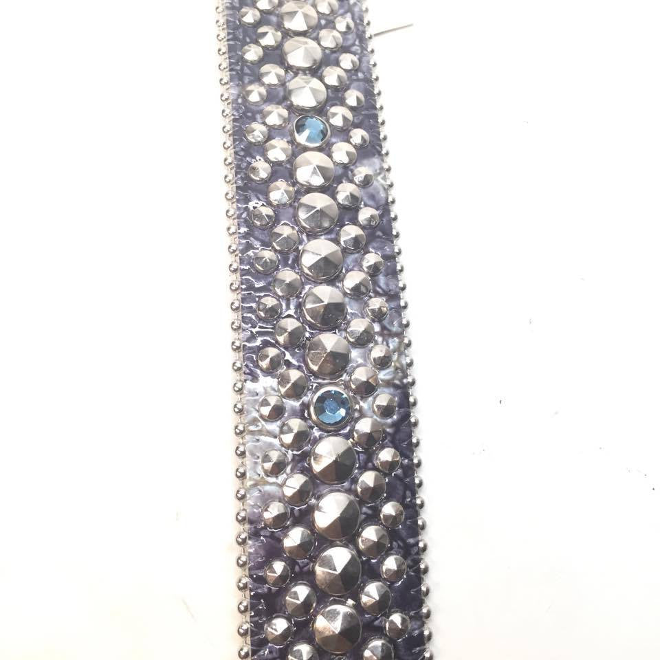 b.b. Simon "Blue Lakes" Crystal Belt - Dudes Boutique
