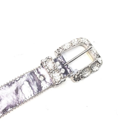 b.b. Simon "Honey Comb" Crystal Belt - Dudes Boutique