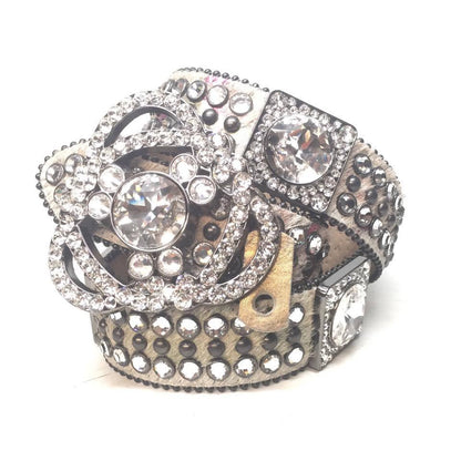 b.b. Simon "Crystal God" Crystal Belt - Dudes Boutique