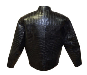 G-Gator - 2020 All-Over Black Alligator Jacket - Dudes Boutique