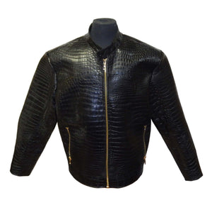 G-Gator - 2020 All-Over Black Alligator Jacket - Dudes Boutique