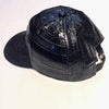 Kashani Black All Over Alligator body Strap-back Hat - Dudes Boutique