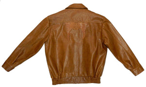 G-Gator - 2055 Crocodile/Calf Skin Leather Jacket - Dudes Boutique