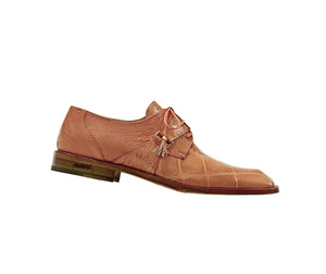 Mauri - "2223 Limo" Alligator and Ostrich Leg Lace Up - Dudes Boutique