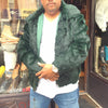 Winter Fur Money Green Rabbit Fur Coat - Dudes Boutique