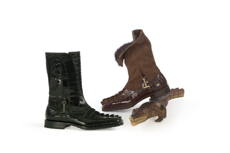 Mauri - 2582 Alligator Tail Dress Boot - Dudes Boutique