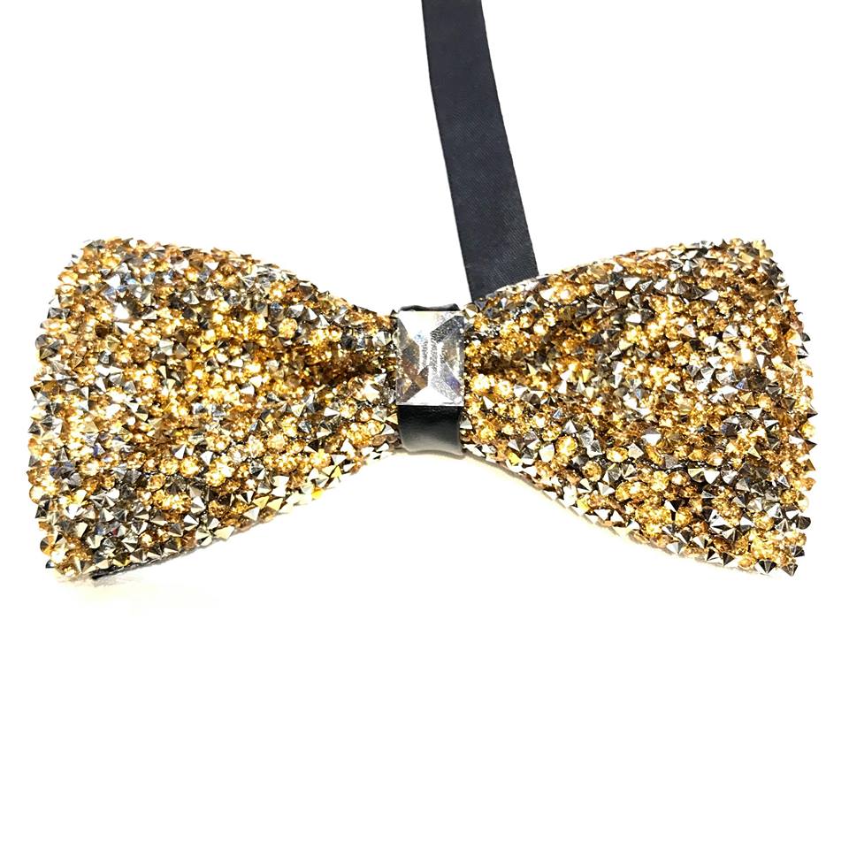 Kashani Fully Loaded Crystal Bow tie - Dudes Boutique