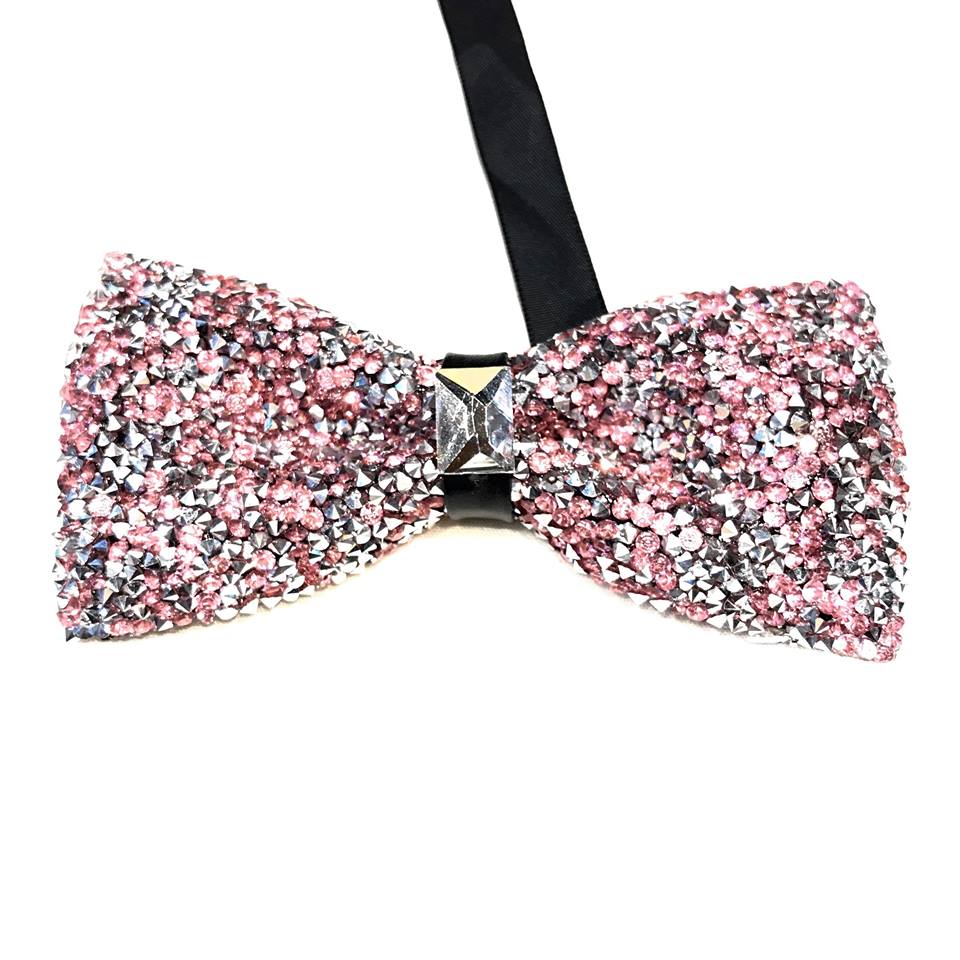 Kashani Fully Loaded Crystal Bow tie - Dudes Boutique