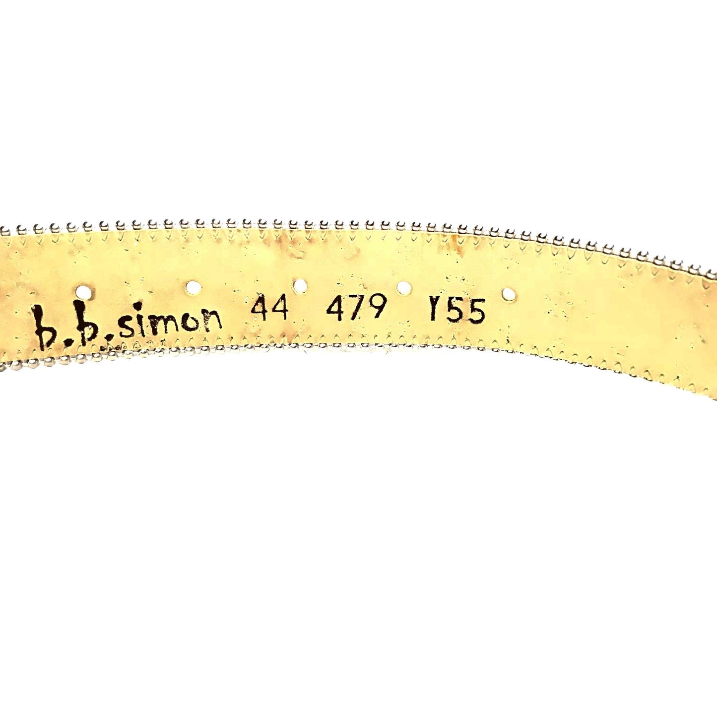 b.b. Simon 'Dune Croc' Swarovski Crystal Belt - Dudes Boutique