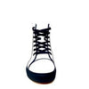 Fiesso White Patent Leather High-Top Sneaker - Dudes Boutique