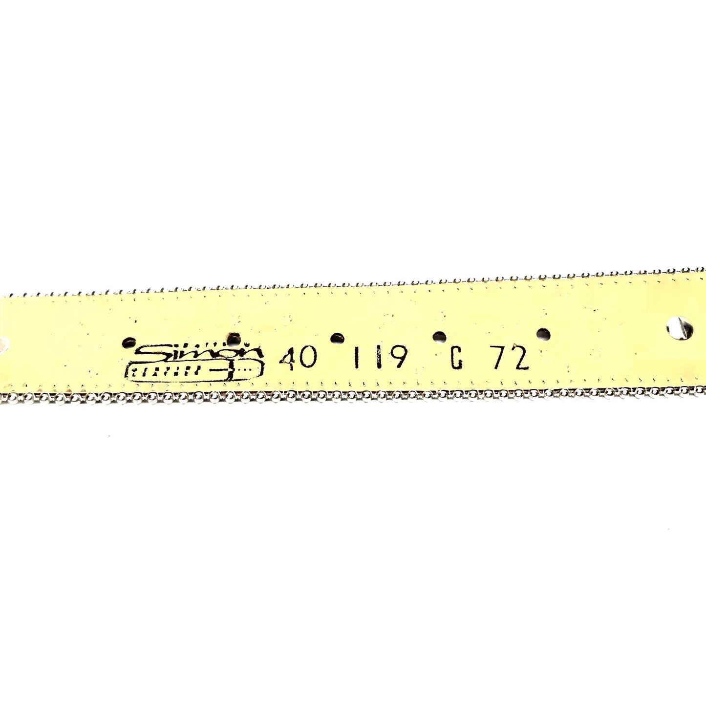 b.b. Simon 'Smoke Grey' Crystal Belt - Dudes Boutique