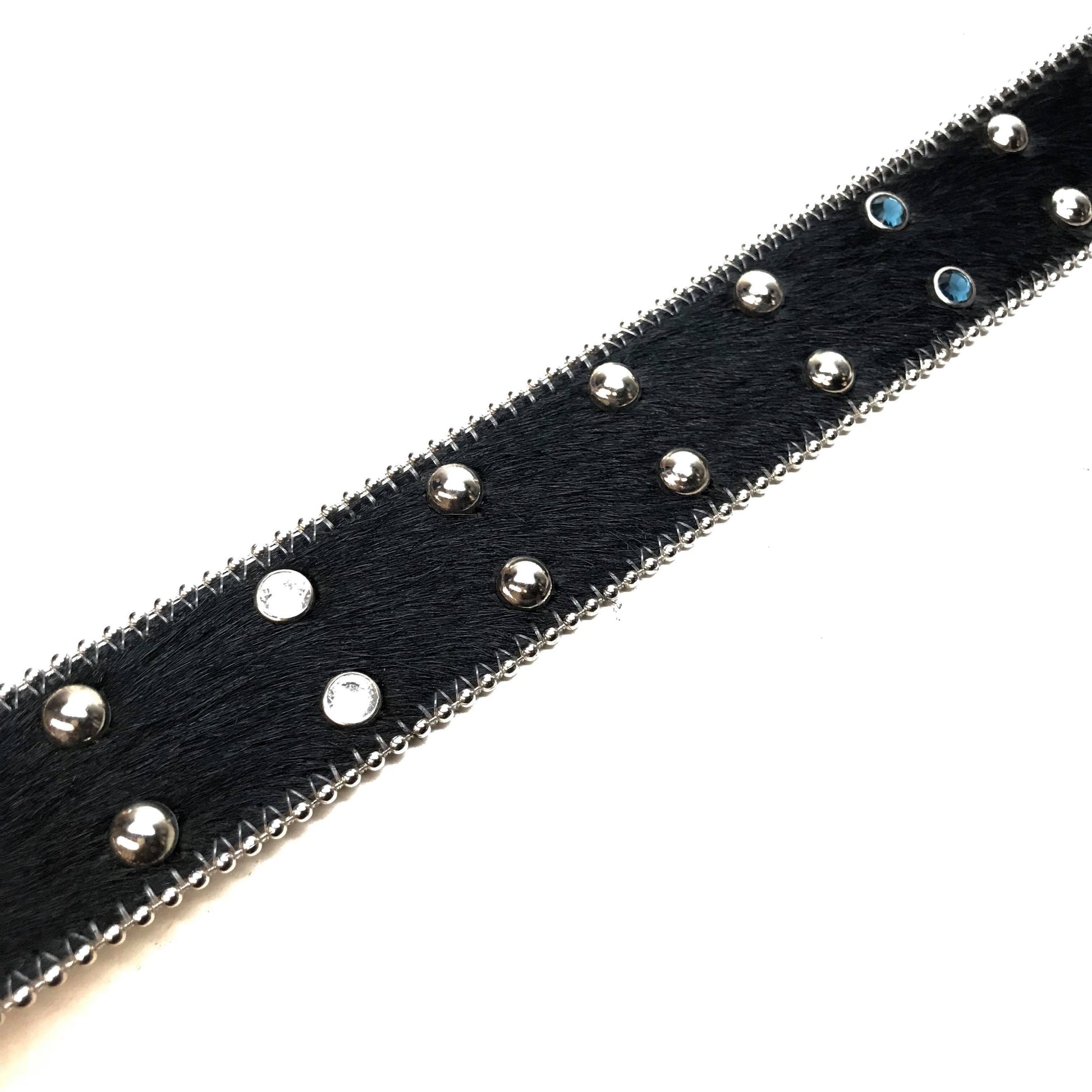 b.b. Simon 'Double Pony' Crystal Belt - Dudes Boutique