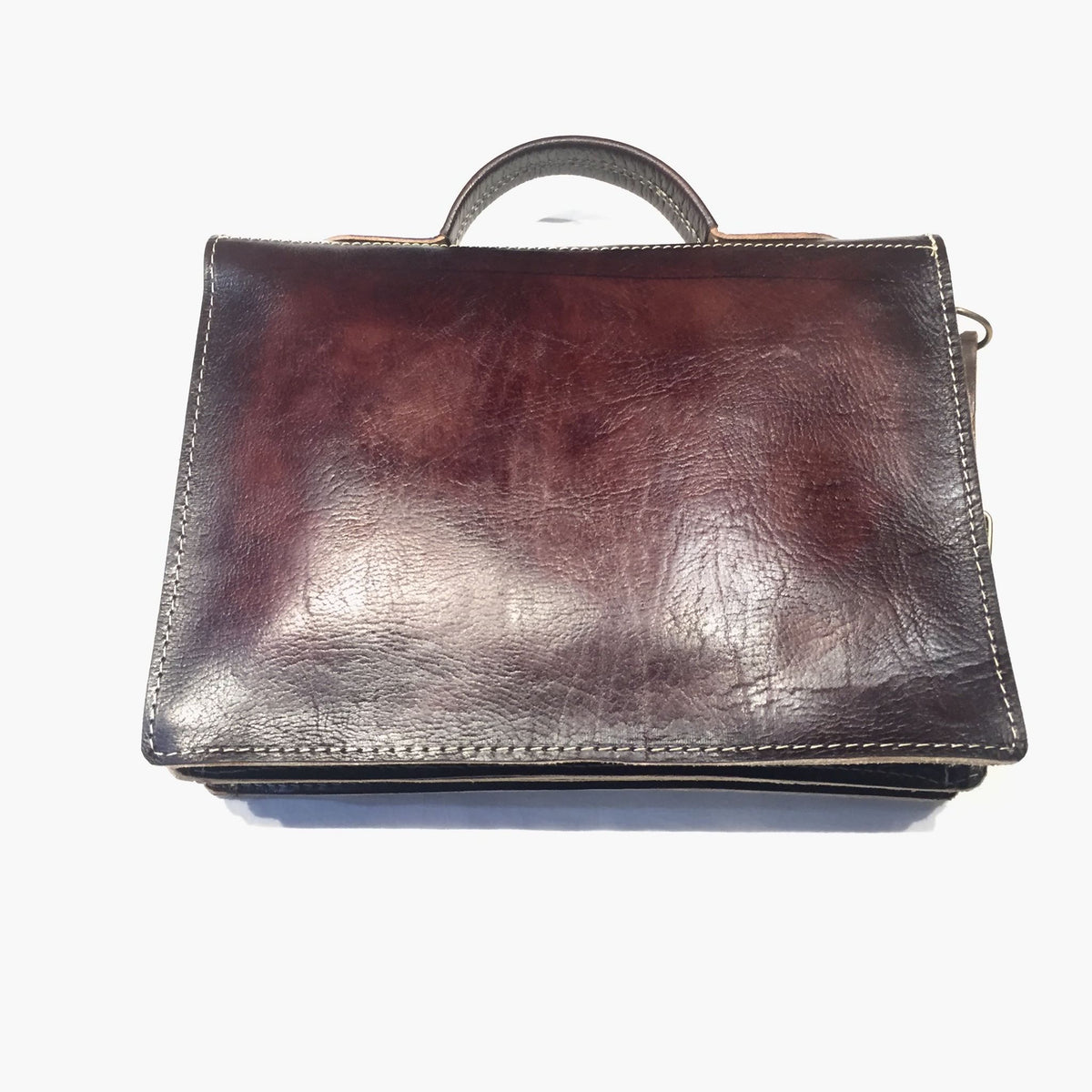 Moroccan Tuscan Aged Lambskin Messenger Bag - Dudes Boutique