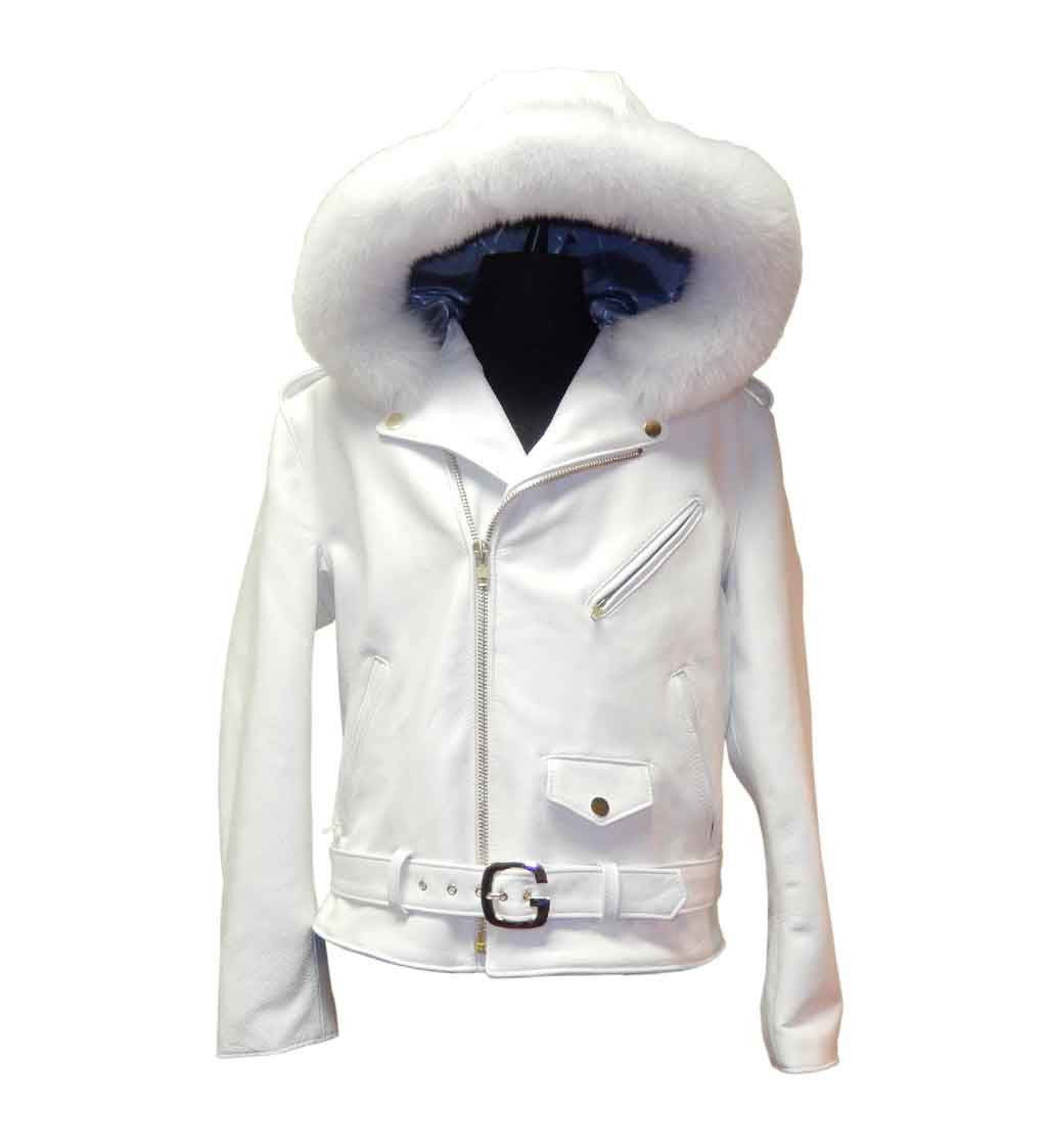 G-Gator - 3013 Hooded Lambskin Jacket - Dudes Boutique
