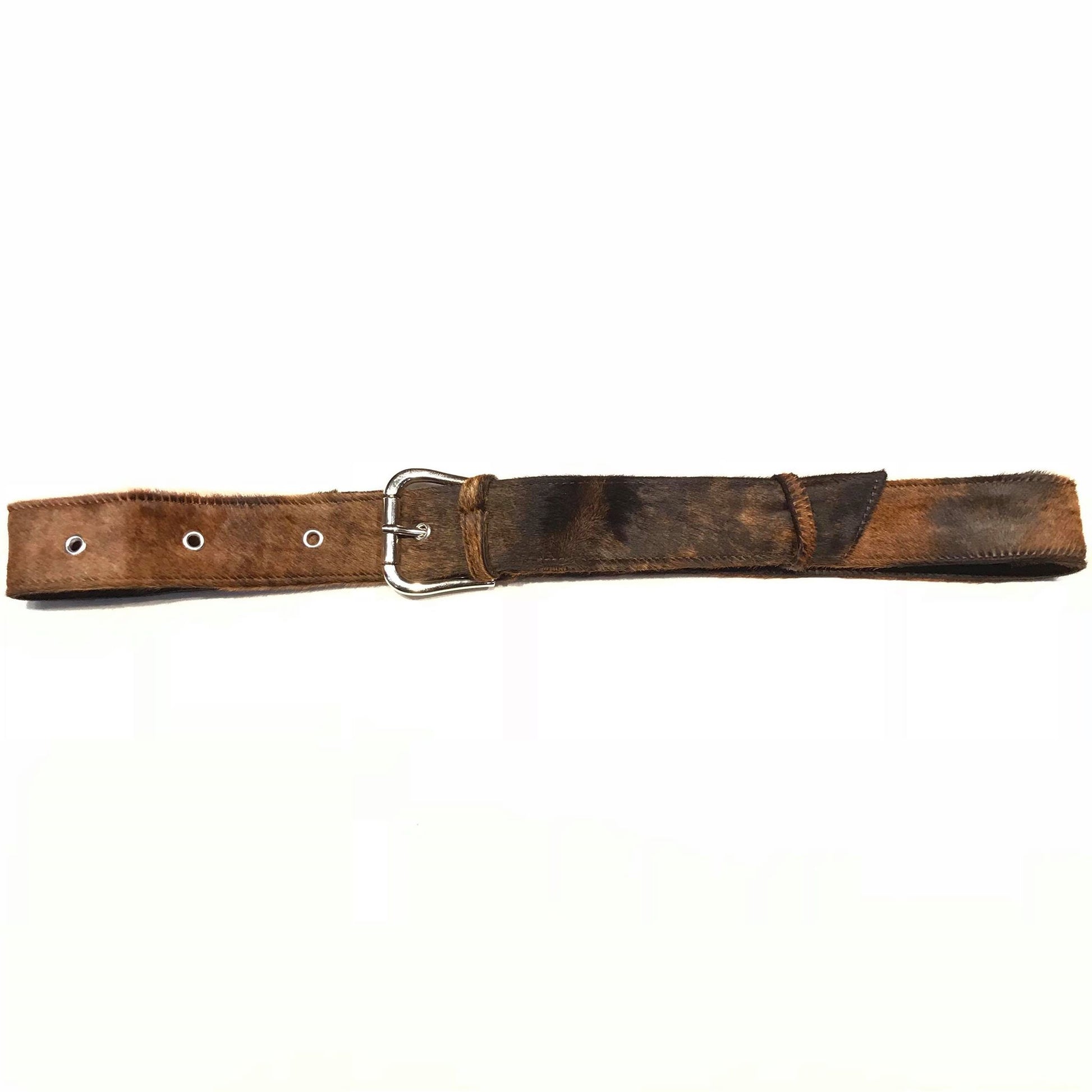 Kashani Natural Rust Couture Pony Asymmetrical Jacket - Dudes Boutique