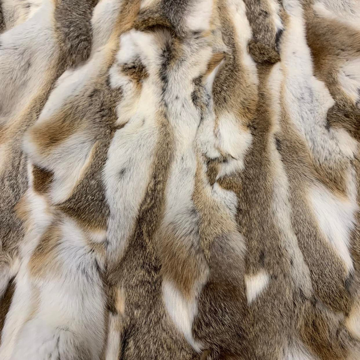 Kashani Men's Natural Hooded Fox Fur Coat - Dudes Boutique