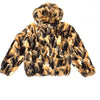 Kashani Men's Two Tone Brown Hooded Fox Fur Coat - Dudes Boutique
