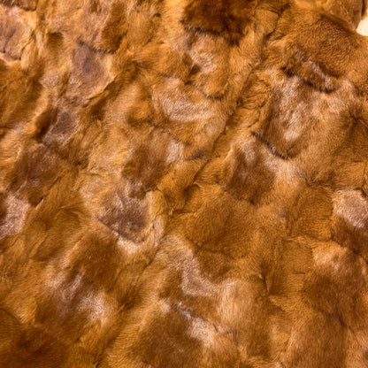 Kashani Men's Whisky Mink Diamond Cut Fox Fur Hooded Vest - Dudes Boutique