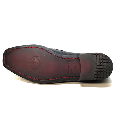 Los Altos Men's All Over Lizard Buckled Dress Loafers - Dudes Boutique