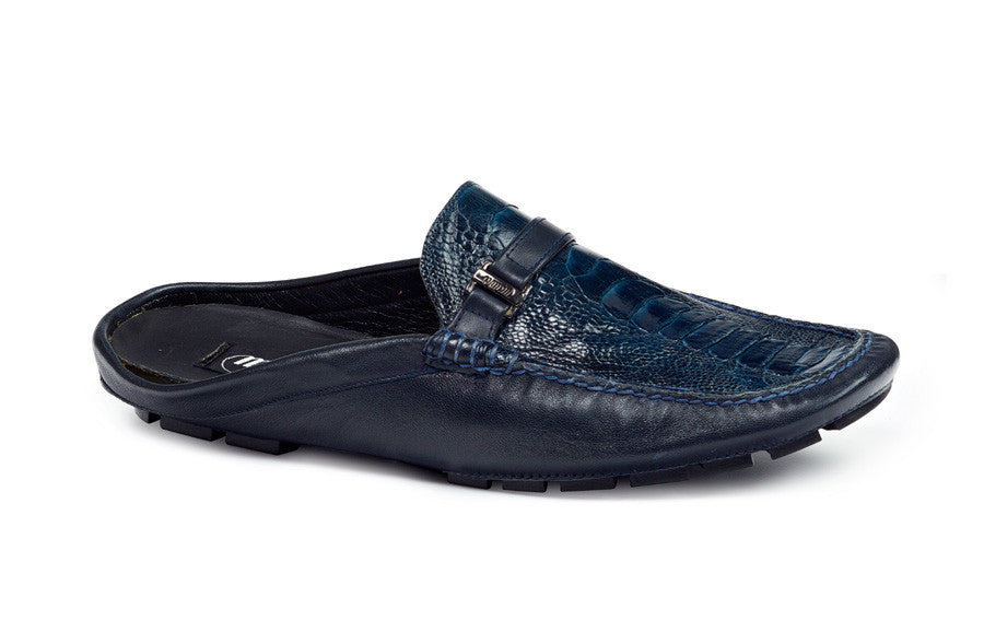 Mauri - 3127 Ostrich Leg/Nappa Loafers - Dudes Boutique