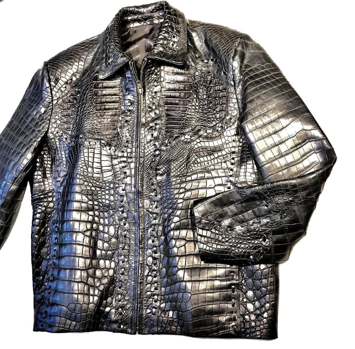 Kashani Full All Over Alligator Jacket
