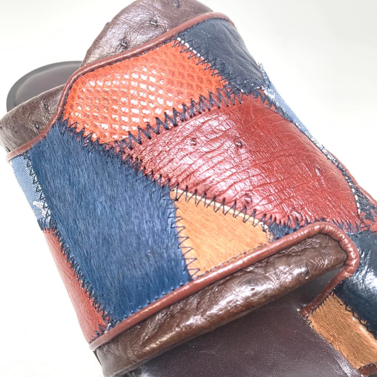 Mauri - "1495 Cannes" Ostrich Sandal - Dudes Boutique