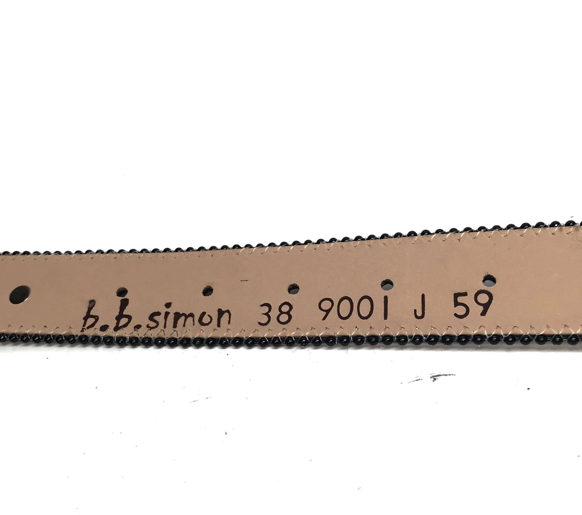 b.b. Simon Fully Big Block Monster Belt - Dudes Boutique