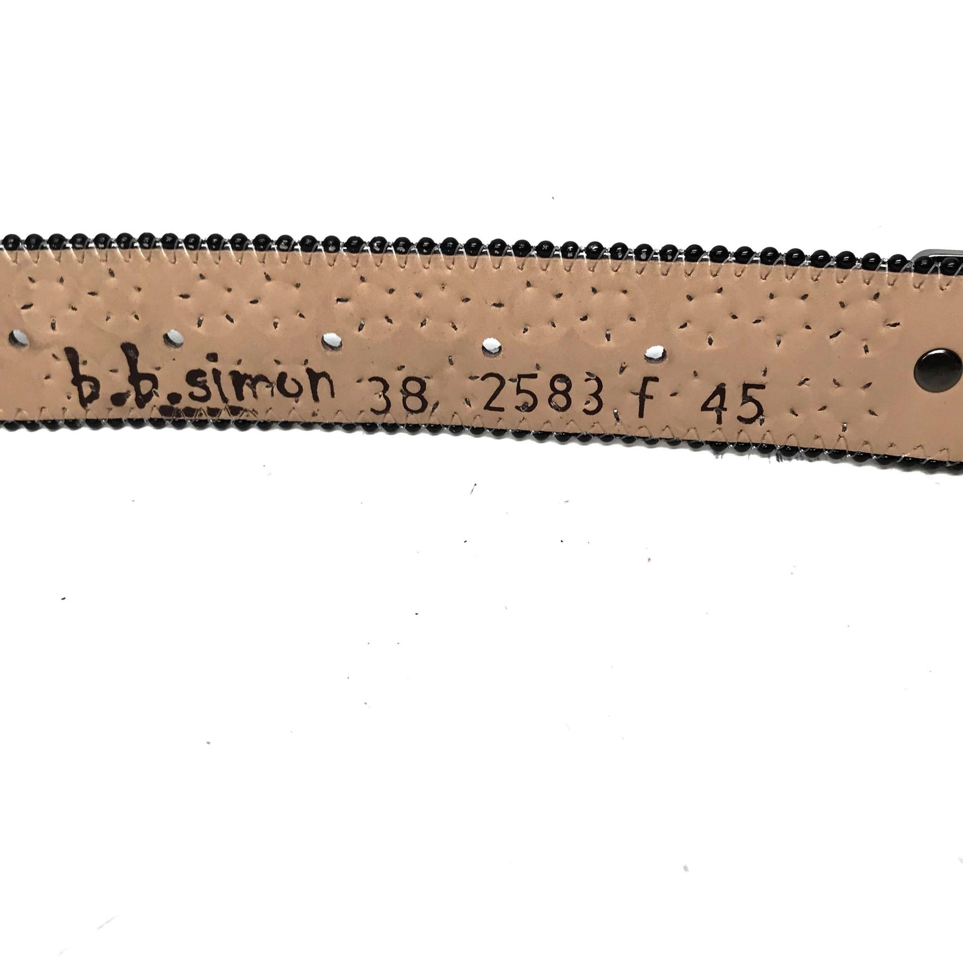 b.b. Simon 'Chameleon' Lizard Crystal Belt - Dudes Boutique
