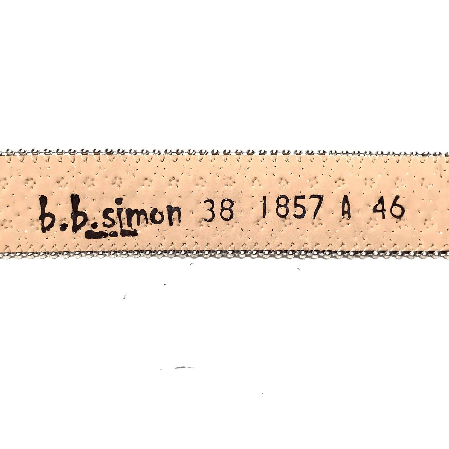 b.b. Simon 'Rojo' Studded Swarovski Crystal Belt - Dudes Boutique