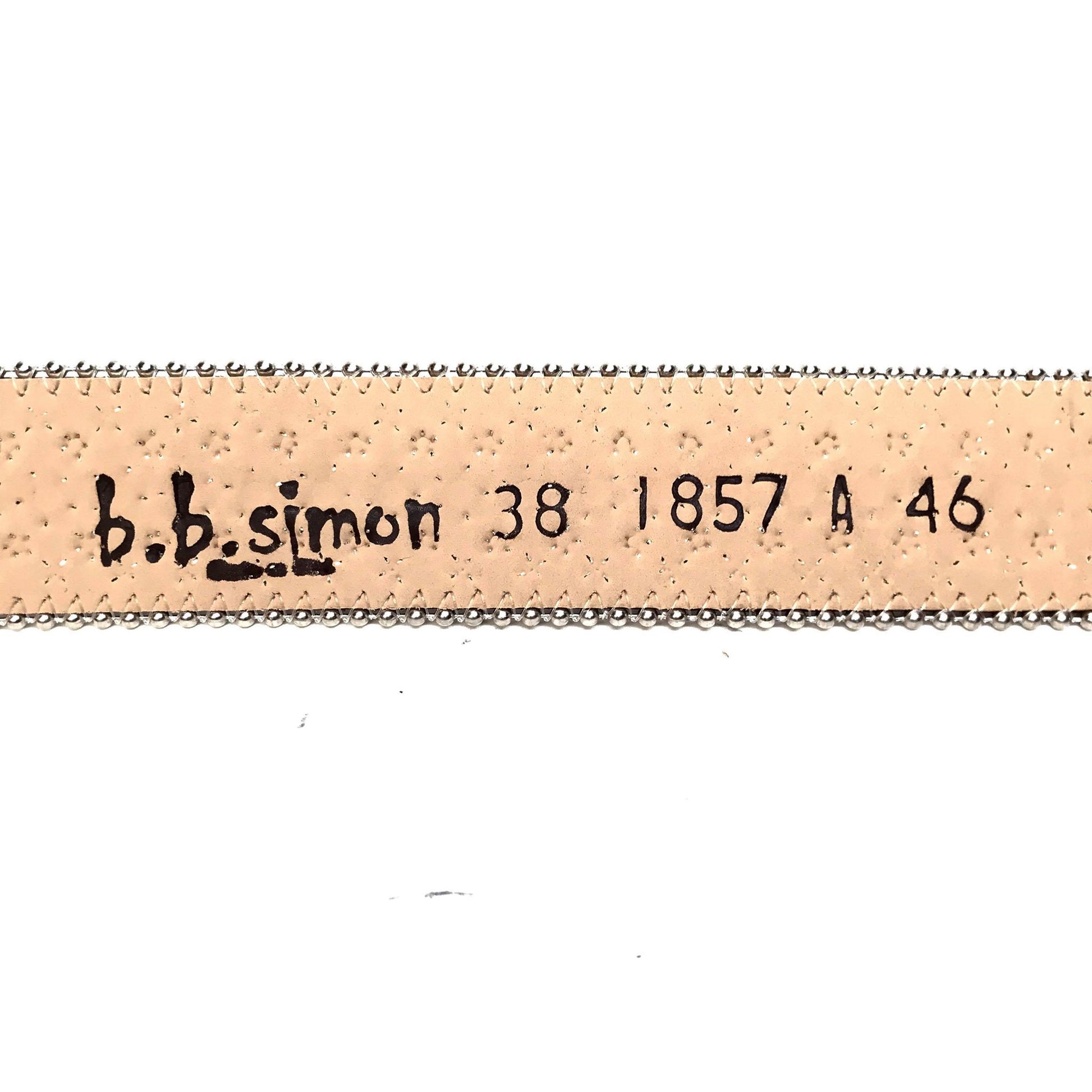 b.b. Simon 'Rojo' Studded Swarovski Crystal Belt - Dudes Boutique