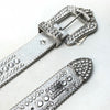 b.b. Simon 'Chrome Crown' Fully Loaded Crystal Belt - Dudes Boutique