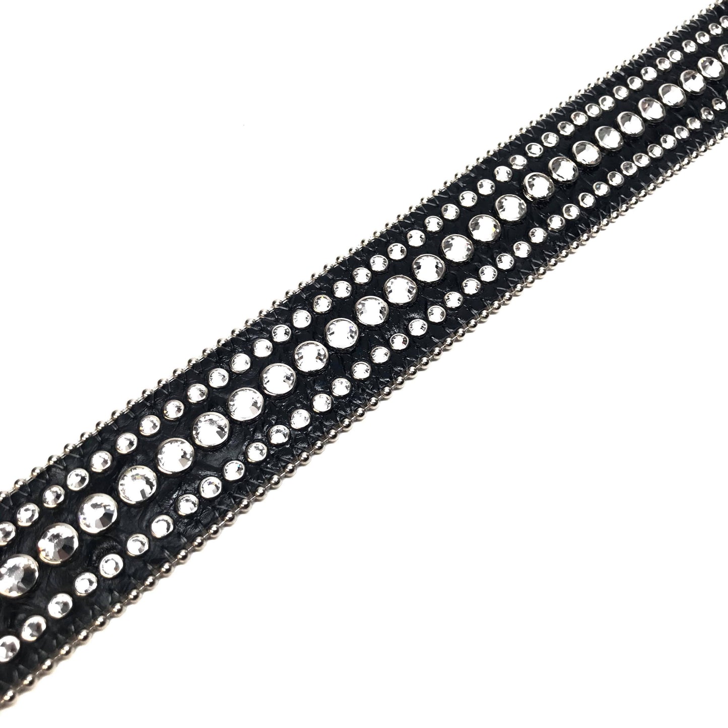b.b. Simon "Classic Crown" Fully Loaded Crystal Belt - Dudes Boutique
