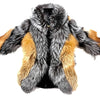 Kashani Ladies Two Tone Fox Fur Coat - Dudes Boutique