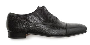 Mauri - "4660 Capitano" Ostrich Leg Oxford Dress Shoe - Dudes Boutique