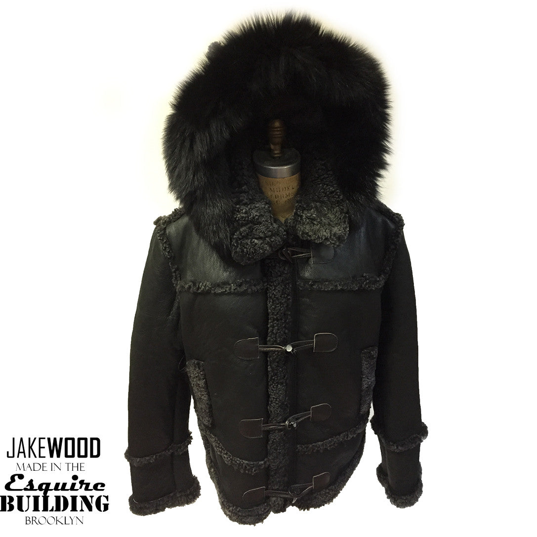 Jakewood - 4700 Sheepskin Marlboro Style Shearling Jacket - Dudes Boutique