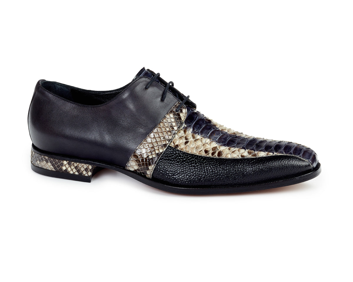 Mauri 4789 Foro Python & Pebble Grain Shoes - Dudes Boutique