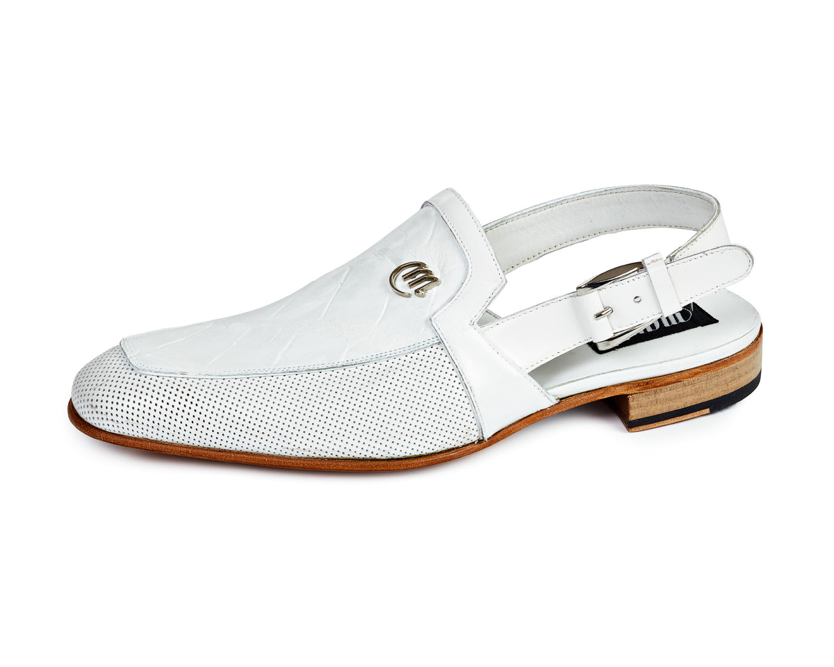 Mauri 4798 Venere Alligator & Calfskin Sandals - Dudes Boutique