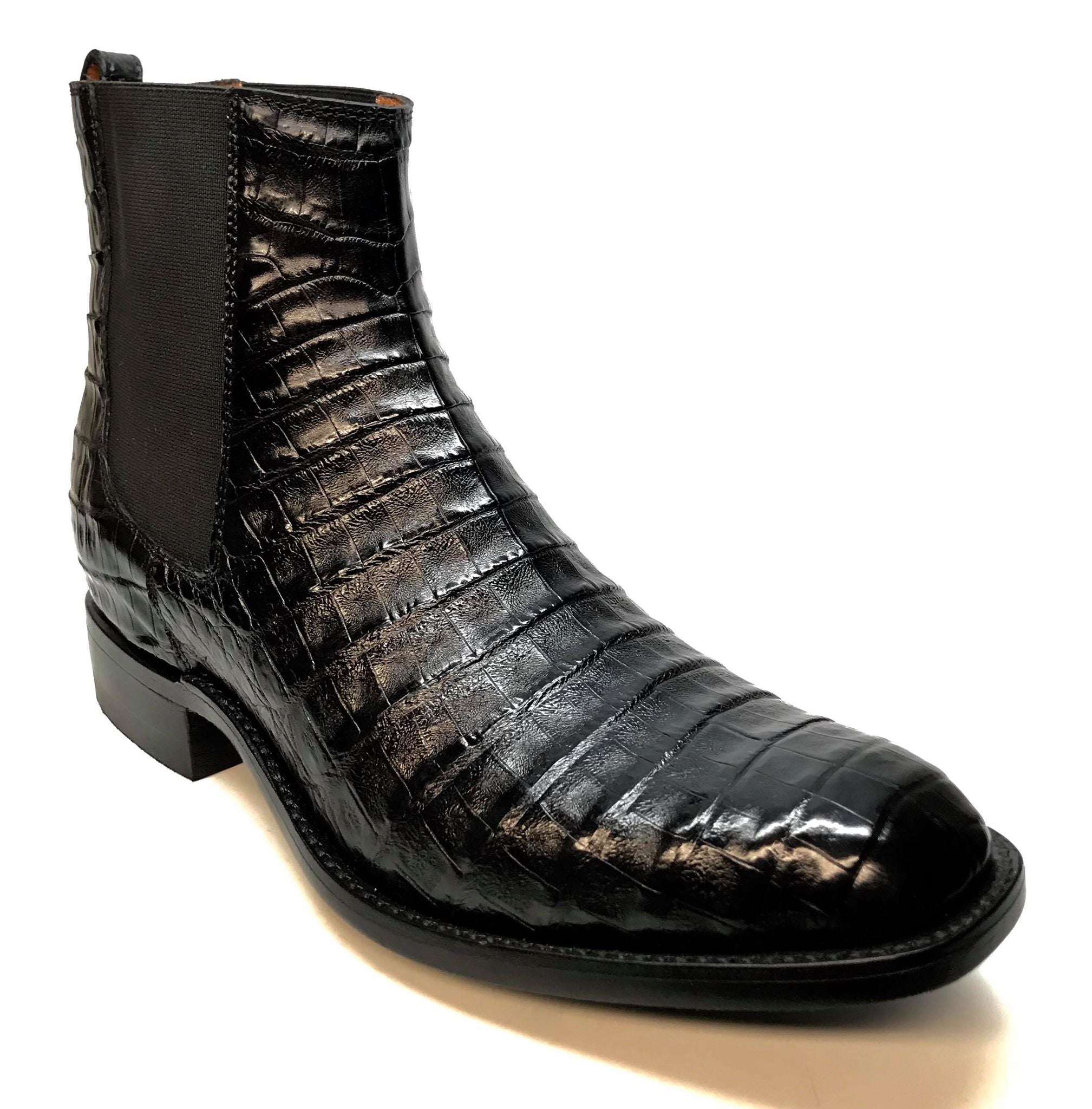 Crocodile chelsea boots discount womens