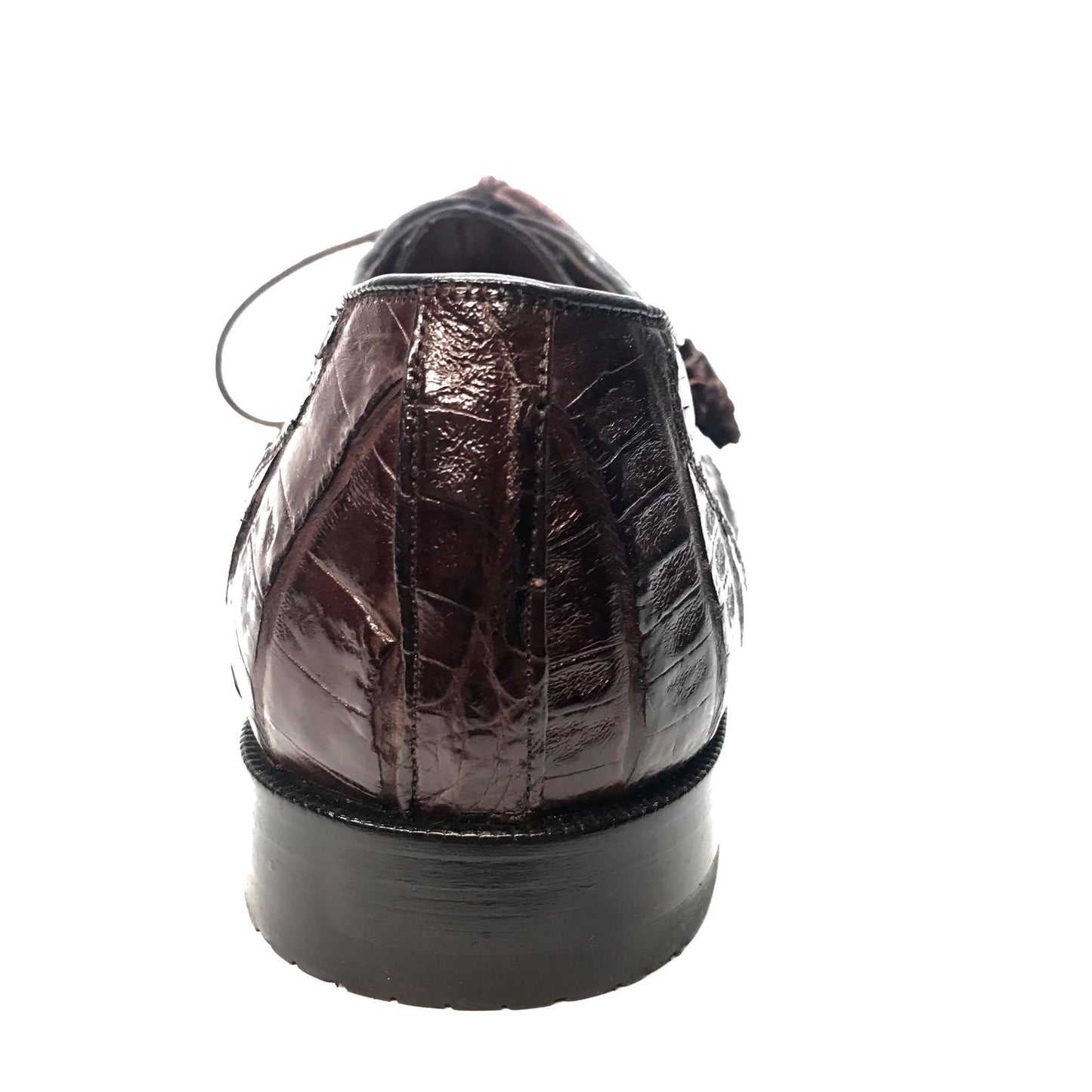 Los Altos All-Over Crocodile Lace Up Dress Shoes - Dudes Boutique