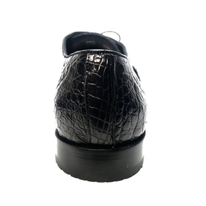 Los Altos All-Over Crocodile Lace Up Dress Shoes - Dudes Boutique