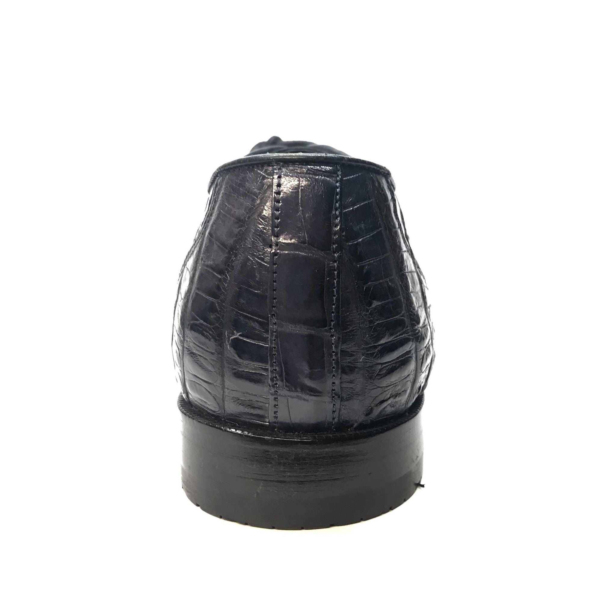 Los Altos All-Over Crocodile Lace Up Dress Shoes - Dudes Boutique