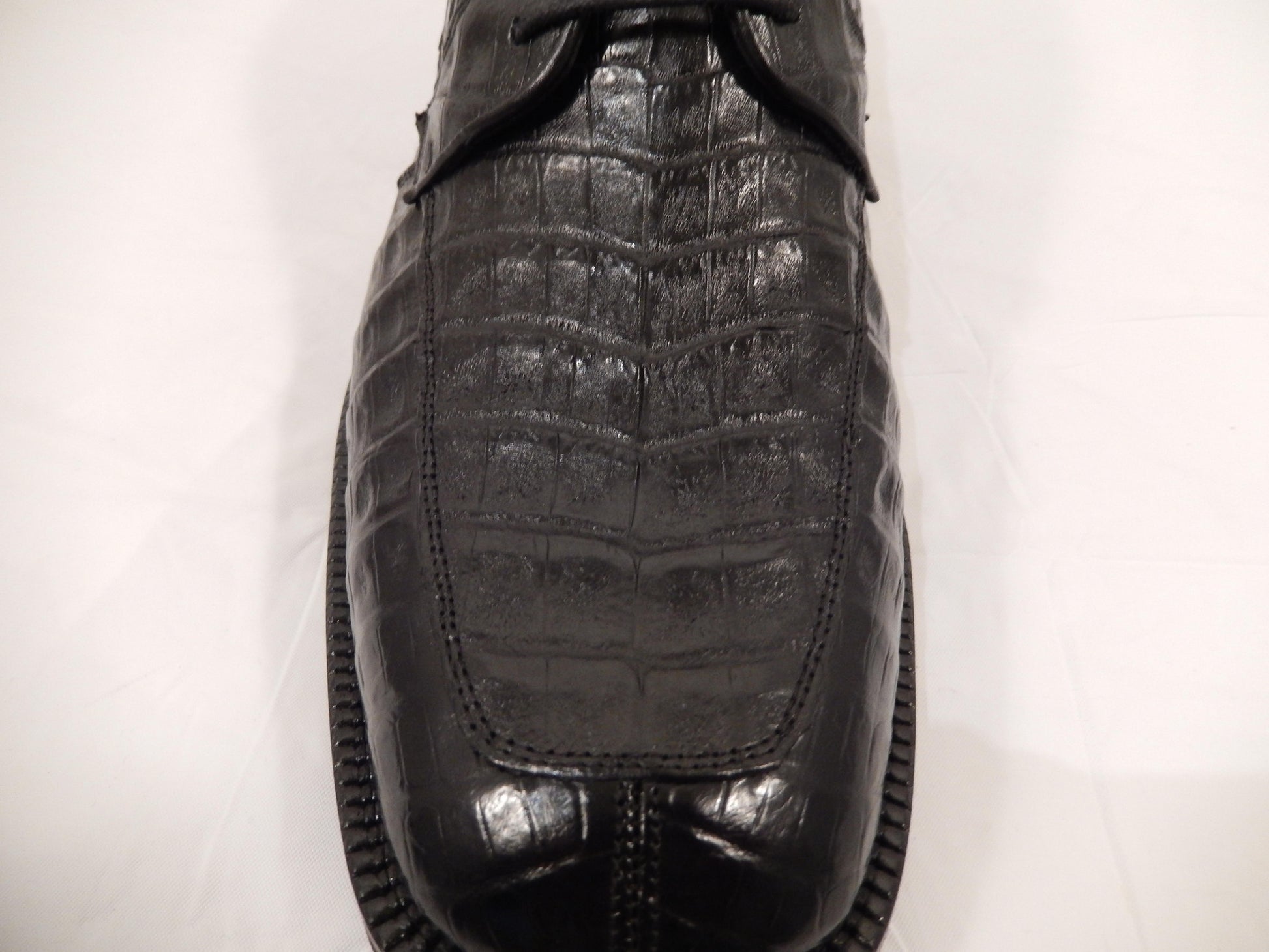 Los Altos All-Over Crocodile Belly Lace Up Ankle Boots - Dudes Boutique