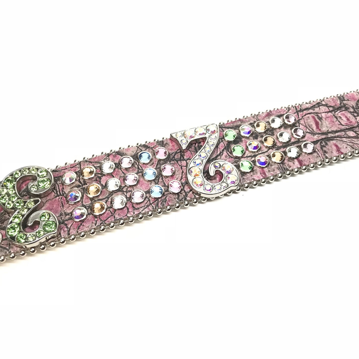 b.b. Simon 'Numbers' Crystal Belt - Dudes Boutique