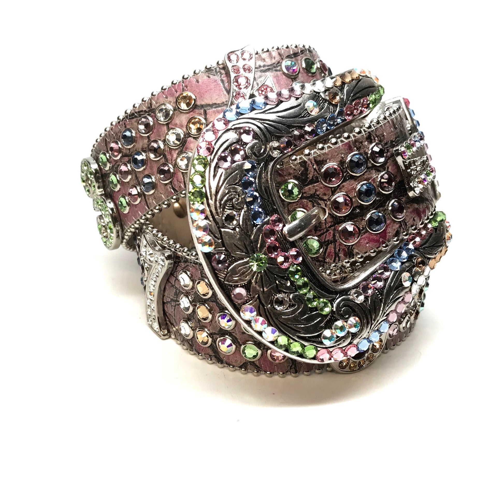 b.b. Simon 'Numbers' Crystal Belt - Dudes Boutique