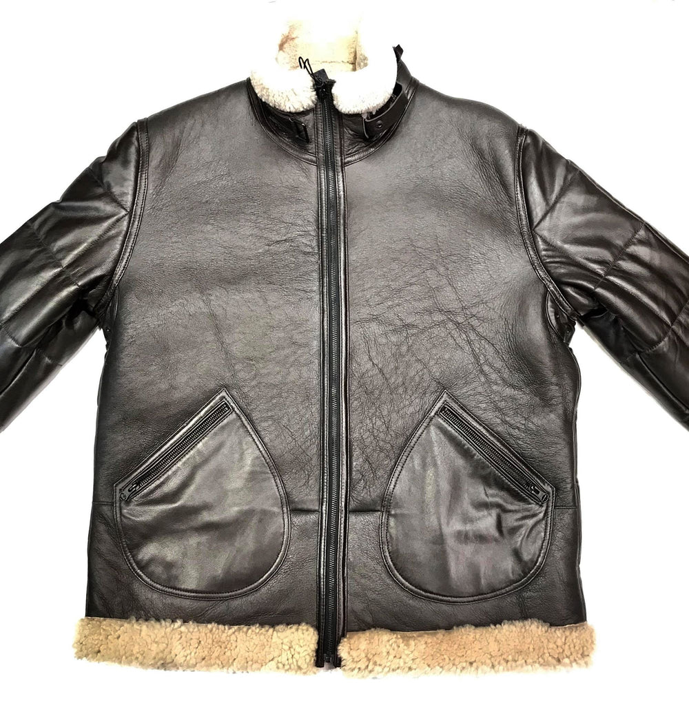 Kashani Quilted Lambskin Shearling Coat - Dudes Boutique